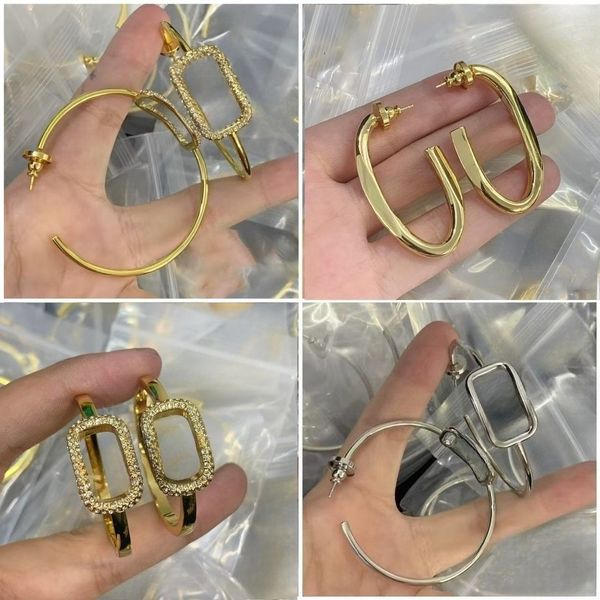 Fashion Women Earrings Ear Stud Gold Plated Copper Earrings Letter Crystal Pearl Wedding Design Jewelry Gifts
Fashion Women Earrings Ear Stud Gold Plated Copper Earrings Letter Crystal Pearl Wedding Design Jewelry Gifts