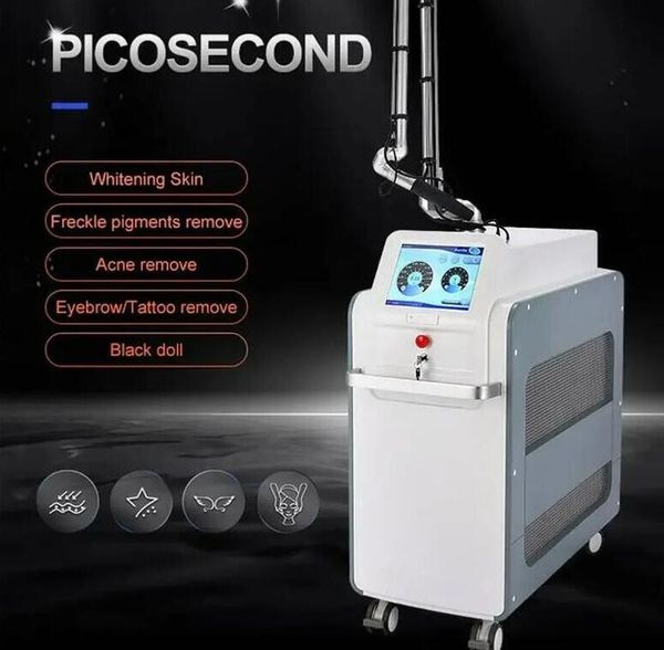 Vertical Picosecond Laser Tattoo Removal Machine 1064nm 532nm Pico Second Laser Tattoo Remover for Skin Acne Care Laser beauty machine