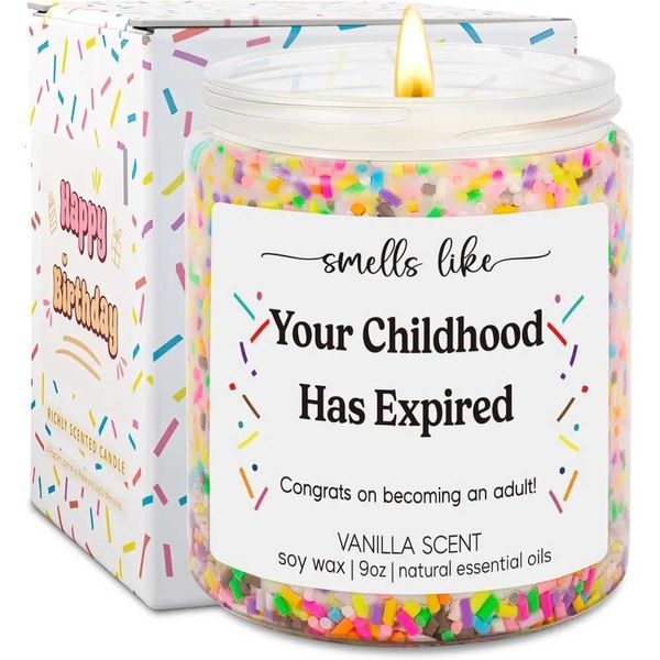 18th Birthday Candles – 18th Birthday Gifts for Girls Boys – Gifts for 18 Year Old Girl Boy Female – Funny Turning 18 Happy H251104