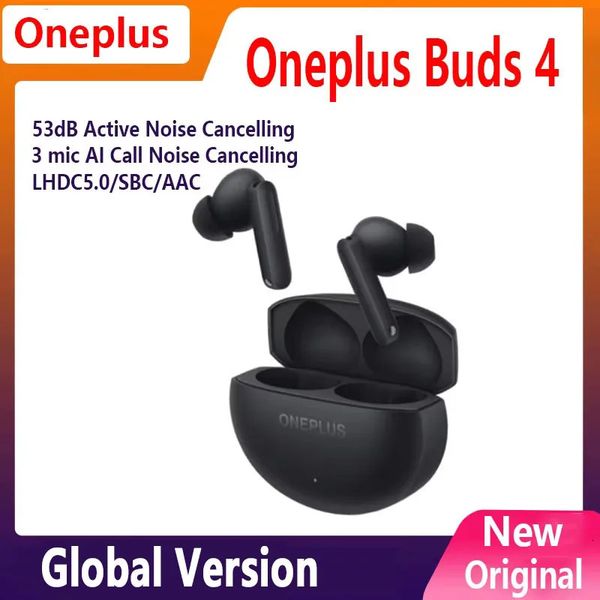 Global Version OnePlus Buds 4 Earphone 55dB ANC Bluetooth 54 True Wireless Headphone Earbuds Up to 45 hrs IP55 251103