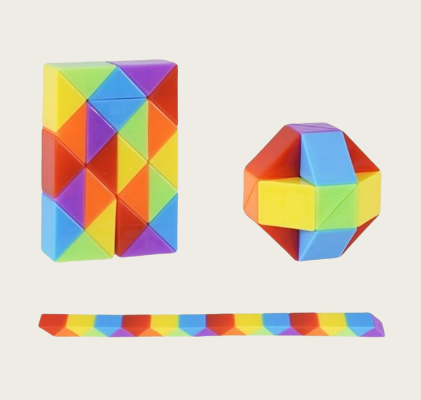 Mini Rainbow Magic Cube Toy for Kids - Educational Play Set with 24 Moveable Pieces
Mini Rainbow Magic Cube Toy for Kids - Educational Play Set with 24 Moveable Pieces
