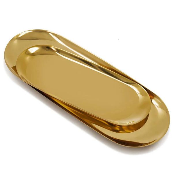 1pcs Stainless Steel Decoration Earrings Sorting Tray Multi Size Bathroom Bedroom Storage Accessory Rust Proof ddmydog