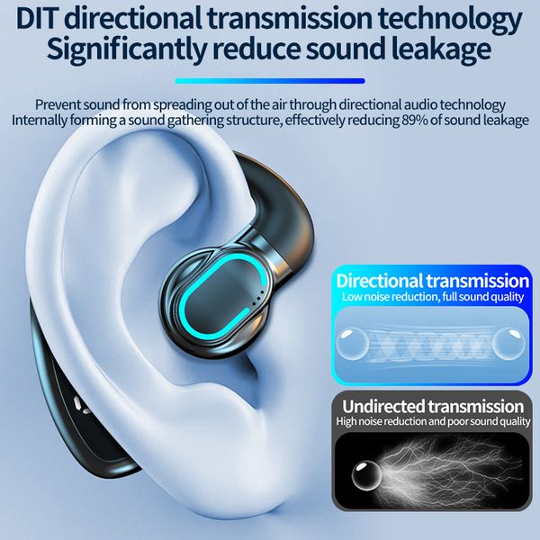 Wireless Sports Headphones Real-time Display Stereo Headphones 20-Hour Playback HD Sound Noise Reduction HiFi Music Earbuds