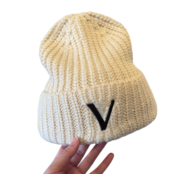 White Beanie Design… - image