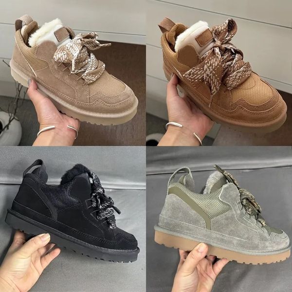 Platform Sand Australia designer boots woman Fur Snow Booties Fur Sheepskin designer boots Lace Up Designer Sneakers Trainers Tasmen Tazz Winter Bottes Size 35-44, Color 3
Platform Sand Australia designer boots woman Fur Snow Booties Fur Sheepskin designer boots Lace Up Designer Sneakers Trainers Tasmen Tazz Winter Bottes Size 35-44, Color 3