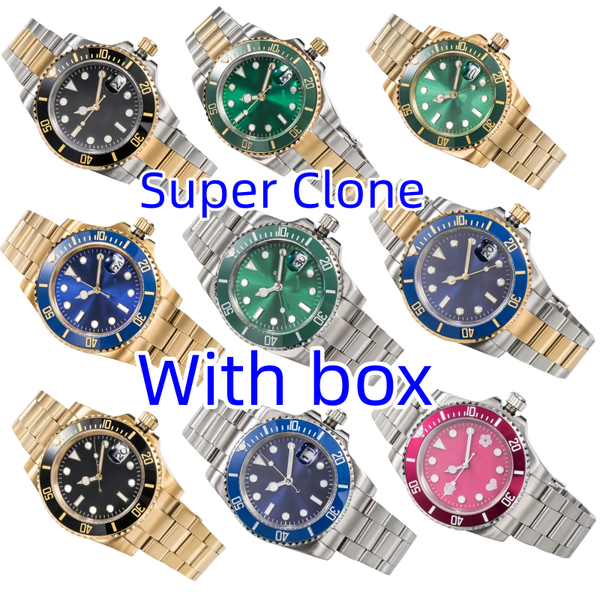 Mens Watches Automatic Mechanical Super Clone Watch Designer watch Classic style watch Luxury men's watch Diver watch Waterproof watch High quality watch box