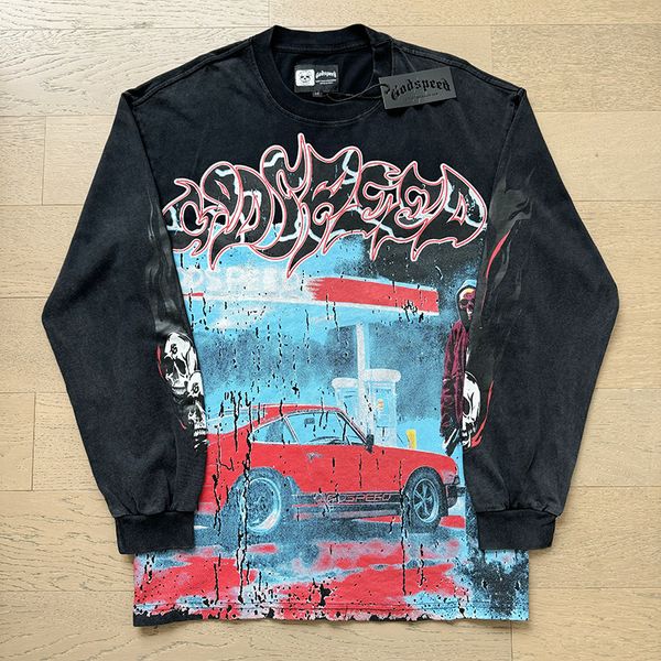 Gds265 Summer Designers Long Sleeve T Shirts Classic Mens Shirt Fashion Letter Sweater T-shirts Pullover Cottons Tshirts