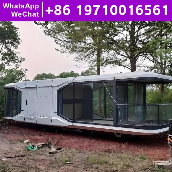 Container House Prefabricated Module Houses Capsules to Live Low Cost Capsule Home Thermal Insulation Container Office Building
Container House Prefabricated Module Houses Capsules to Live Low Cost Capsule Home Thermal Insulation Container Office Building