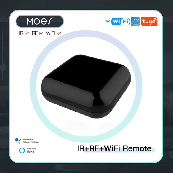 MOES Tuya WiFi IR RF Remote for Air Conditioning TV Universal Infrared Remote Control Works with Alexa Google Home 250402