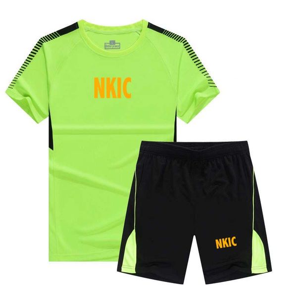 2pcs Men's Casual Summer Outfits Brand Short Sleeve letter Printed T-Shirt Drawstring Shorts Set, Beach Sports Exercise Short Clothin, Red 1
2pcs Men's Casual Summer Outfits Brand Short Sleeve letter Printed T-Shirt Drawstring Shorts Set, Beach Sports Exercise Short Clothin, Red 1