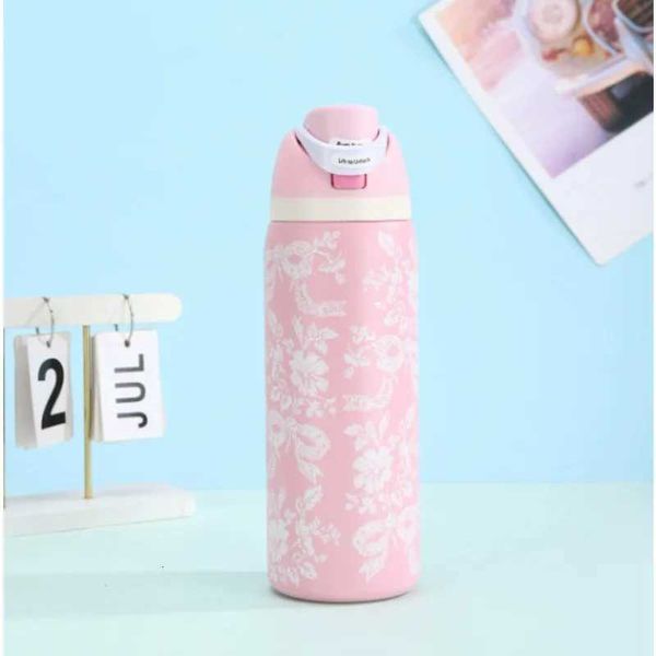 Fashionable cup O-Wa 32oz 24oz Vacuum Thermos Unbreakable Stainless Steel Water Bottle for Camping Gym Off Hot Cold Y251111