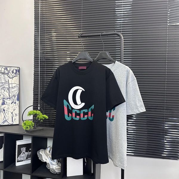 Men's T-Shirts Designer Letter front printed short sleeved T-shirt for both men and women, Black
Men's T-Shirts Designer Letter front printed short sleeved T-shirt for both men and women, Black