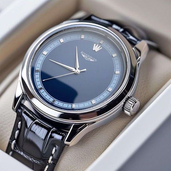 Genuine Leather Belt for Men Fashion Trend Casual Student Wristwatch Men's Quartz Watch Wholesale Cross-Border