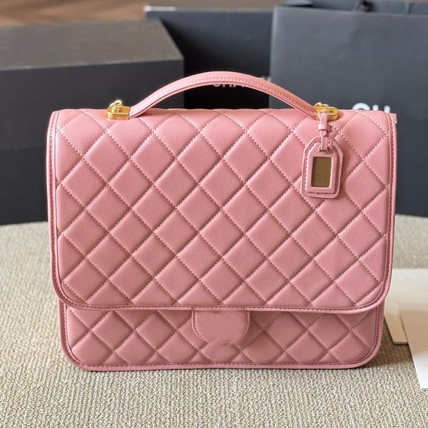 Brief Case Backpack 31cm Designer Womens Shoulder Bag Patent Leather/Sheepskin Diamond Gold Hardware Buckle Luxury Handbag Bags Schoolbag Airport Shopping Bags, Brown
Brief Case Backpack 31cm Designer Womens Shoulder Bag Patent Leather/Sheepskin Diamond Gold Hardware Buckle Luxury Handbag Bags Schoolbag Airport Shopping Bags, Brown