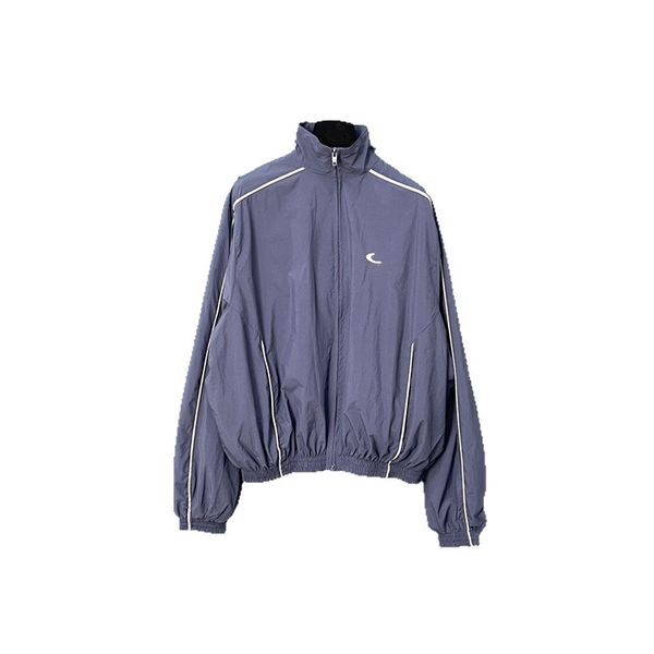 Men's Jackets Designer Half loop embroidered reflective strip jacket for both men and women, Blue
Men's Jackets Designer Half loop embroidered reflective strip jacket for both men and women, Blue