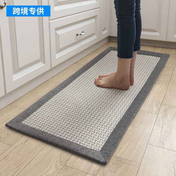 Linen Kitchen Mats,…