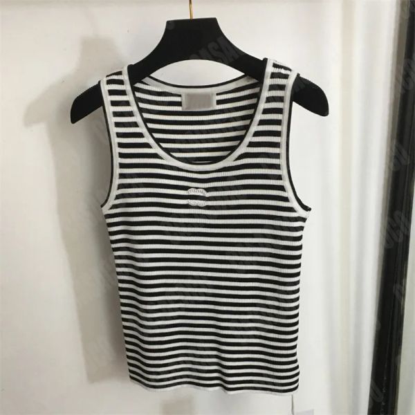 Summer Striped Tanks Underwaist Women Slim Knit Vest Teeshirt Sleeveless Knitted Croptops Woman Designer Clothes Tank Tops T Shirts Singlet BFD2504121, Pink
Summer Striped Tanks Underwaist Women Slim Knit Vest Teeshirt Sleeveless Knitted Croptops Woman Designer Clothes Tank Tops T Shirts Singlet BFD2504121, Pink