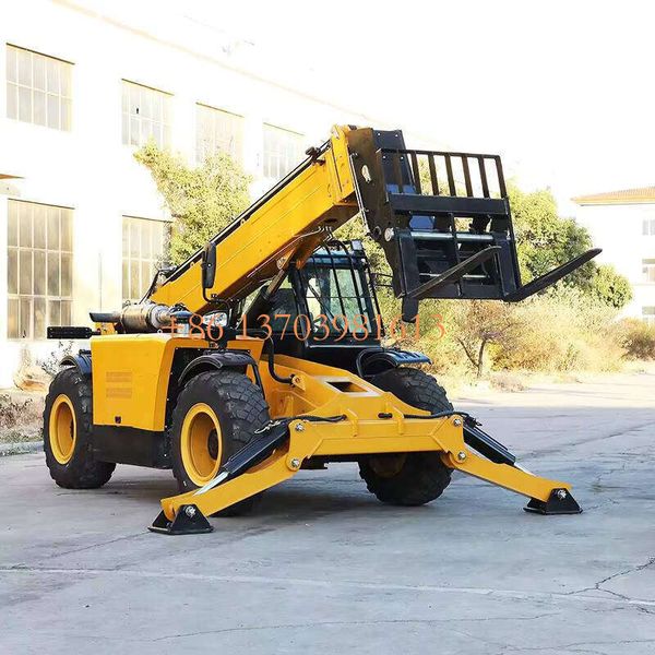 Good Price Tire Model 16/70-24 Telescopic Boom Handler 3 Ton Telescopic Handler Forklift