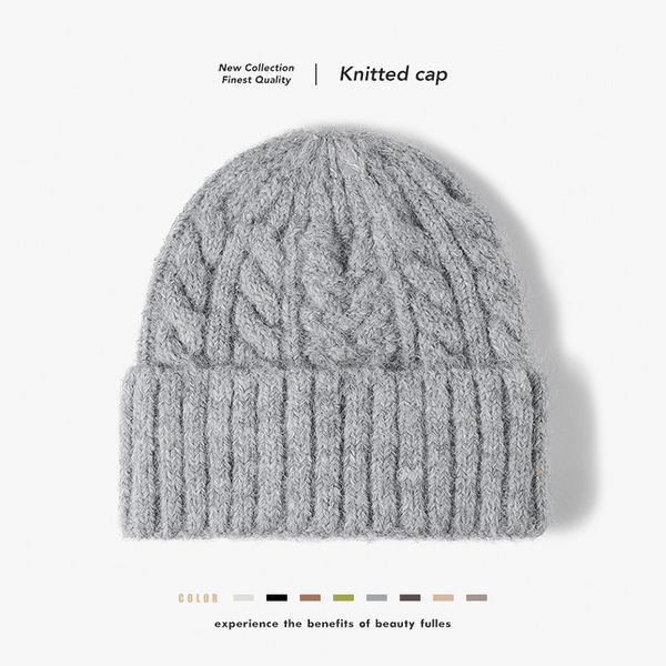Designer Knitted Beanie Classic Cable Knit Design with Ribbed Brim for Winter Warmth Daily Commute and Home Leisure Unisex Stretchable Cap for Men and Women, White
Designer Knitted Beanie Classic Cable Knit Design with Ribbed Brim for Winter Warmth Daily Commute and Home Leisure Unisex Stretchable Cap for Men and Women, White