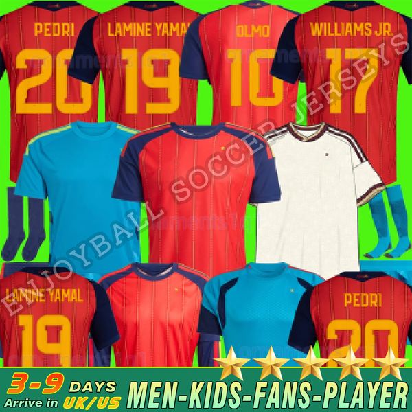 2026 World Cup SPAIN Soccer Jerseys PEDRI GAVI LAMINE YAMAL MORATA Carvajal OLMO FERRAN RODRIGO Jersey SPANISH Men Kid Kit Football Shirt Fan Player, Brown
2026 World Cup SPAIN Soccer Jerseys PEDRI GAVI LAMINE YAMAL MORATA Carvajal OLMO FERRAN RODRIGO Jersey SPANISH Men Kid Kit Football Shirt Fan Player, Brown