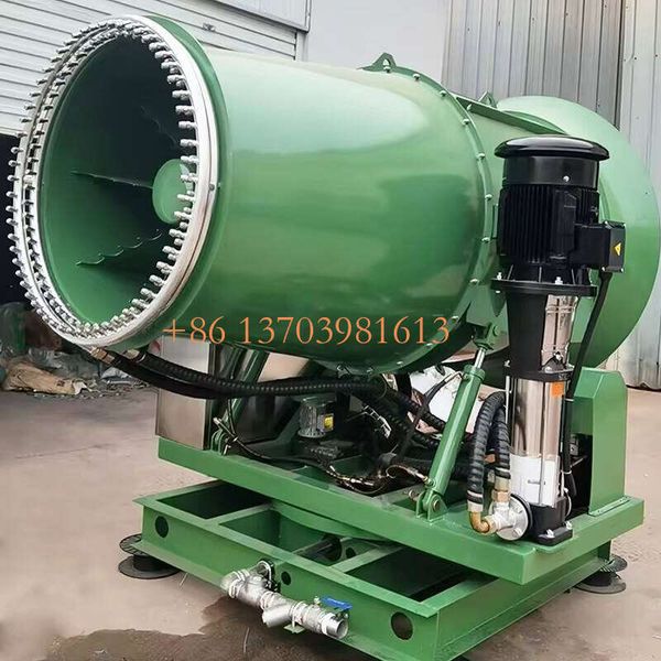 120 Meters High Pressure Water Mist Cannon Dust Suppression Fog Cannon Machine
120 Meters High Pressure Water Mist Cannon Dust Suppression Fog Cannon Machine