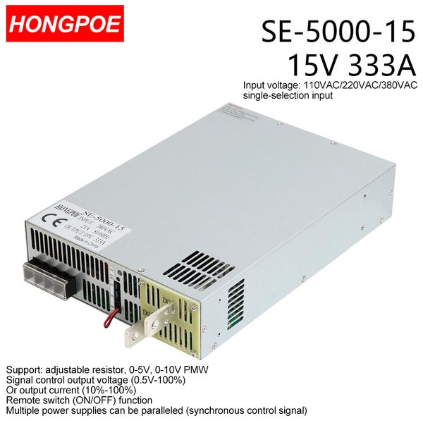15V 333A 5000W Smps…
