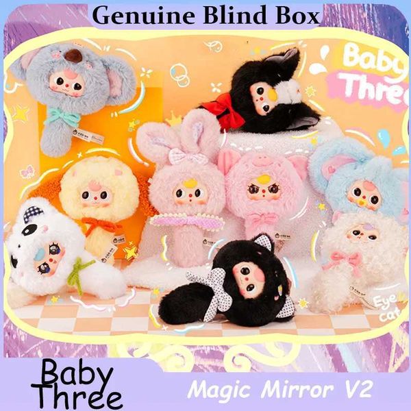 Baby Three Magic Mirror V2 Blind Box Trendy Toys Cute Mystery Box Dolls Desktop Ornament Collectibles Surprise Halloween Gifts Y251114