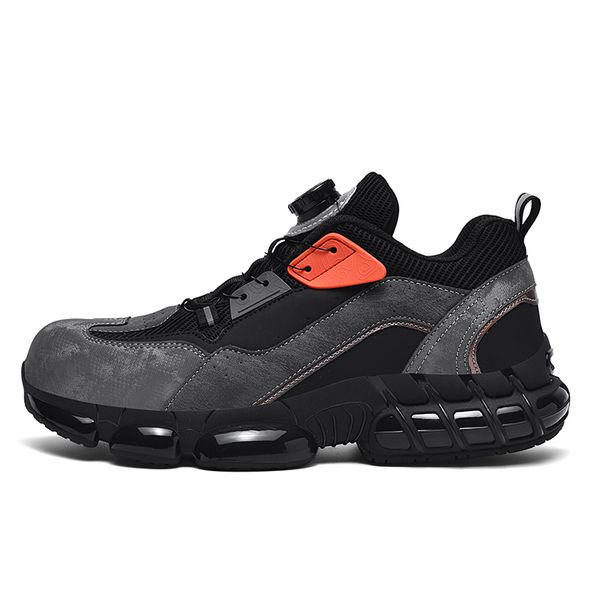 Professional Grade Protective Working Shoe - Reinforced Steel Toe Cap Design St…