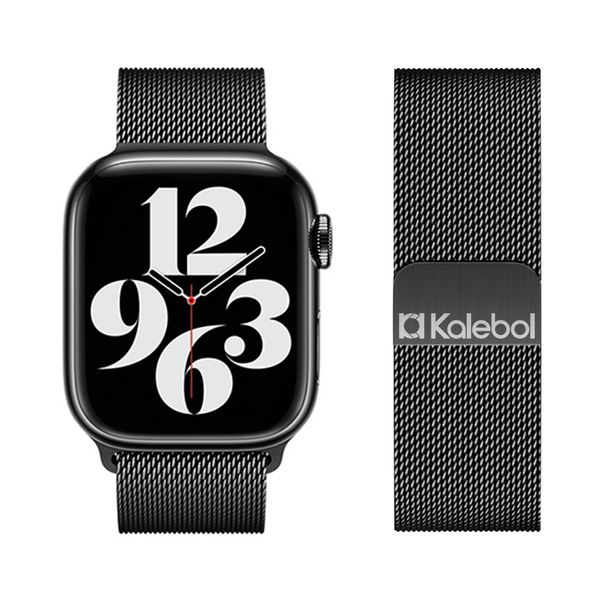 Apple Milano Magnetic Stainless Steel Watch Strap, Black
Apple Milano Magnetic Stainless Steel Watch Strap, Black