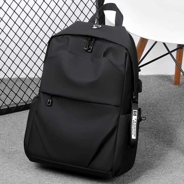 Commuting Backpack For Men Large-Capacity Casual Water-Resistant Travel Backpac…
