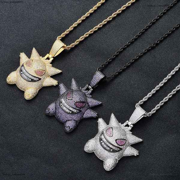 Luxury designer DagengGhost Cartoon Hip Hop Pendant, Ice out VVS Moissanite necklace with free shipping
Luxury designer DagengGhost Cartoon Hip Hop Pendant, Ice out VVS Moissanite necklace with free shipping