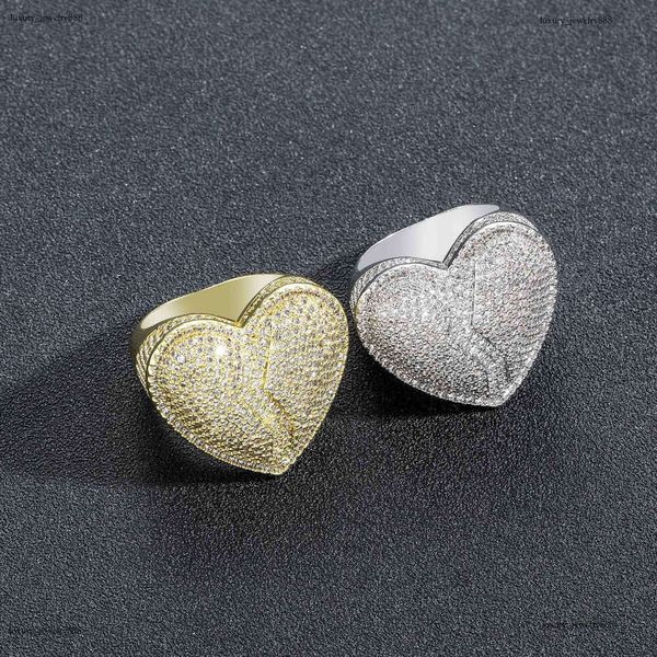 Luxury Designer Heart-Shaped Men Women Hip Hop Ring, Heart-shaped Ice Out VVS Moissanite Ring with free shipping
Luxury Designer Heart-Shaped Men Women Hip Hop Ring, Heart-shaped Ice Out VVS Moissanite Ring with free shipping