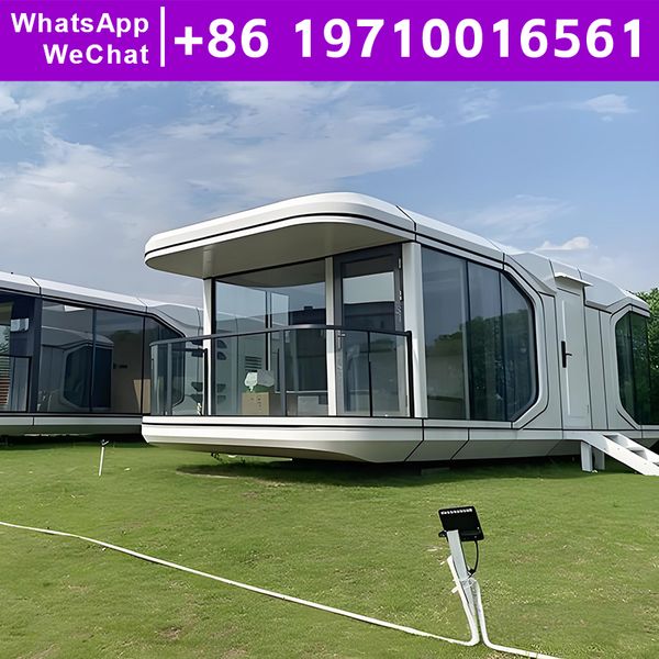 Thermal Insulation Pre Fab Homes Prefabricated House Space Capsule Home High Quality Prefabricated Houses Housing Moisture Proof
Thermal Insulation Pre Fab Homes Prefabricated House Space Capsule Home High Quality Prefabricated Houses Housing Moisture Proof
