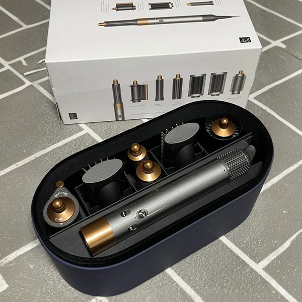 Designer Hair Curlers Multi Function Electric Curler Professional Air Wrap Women Adjustable Temperature Hair Tool Hair Curlers With Gift Box Negative ion 7-in-1 Set, Royal blue(4 in 1)
Designer Hair Curlers Multi Function Electric Curler Professional Air Wrap Women Adjustable Temperature Hair Tool Hair Curlers With Gift Box Negative ion 7-in-1 Set, Royal blue(4 in 1)