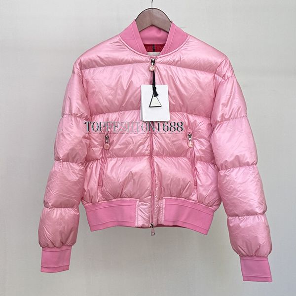 Womens jacket M25 designer pufferjacke baseball uniform/mlb letter embroidery winter couple clothing warm thick pink down mon jacket girls clothing coat y2k size 0-3
Womens jacket M25 designer pufferjacke baseball uniform/mlb letter embroidery winter couple clothing warm thick pink down mon jacket girls clothing coat y2k size 0-3