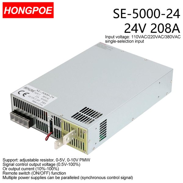 24V 208A 5000W Smps…