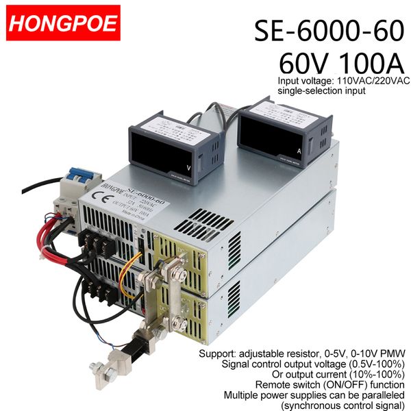 60V 100A 6000W Smps…