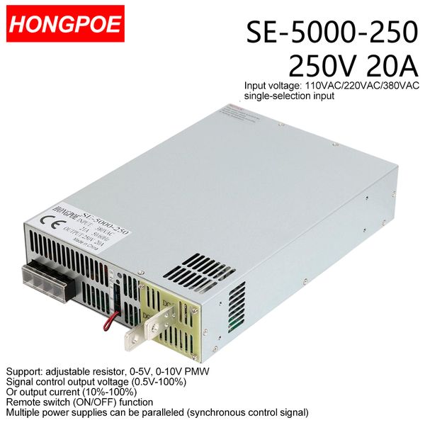250V 20A 5000W Smps…