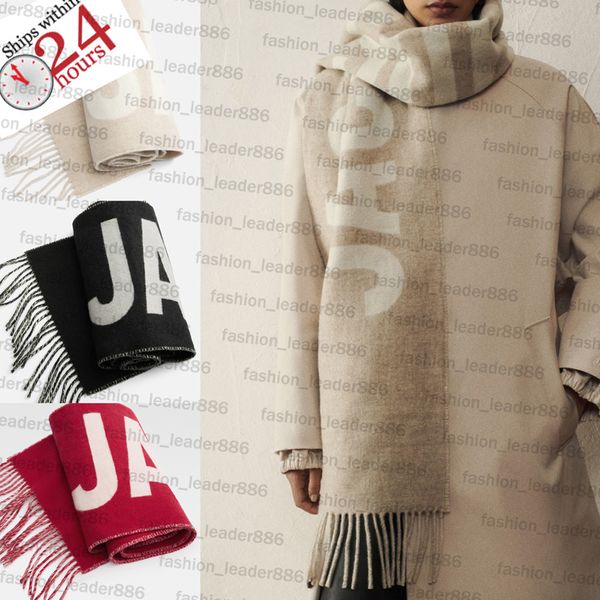 Wool Fringe Scarf J… - image