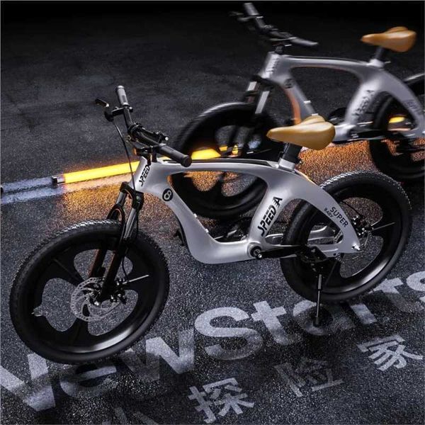 Bike Suspension Mtb Mountain Bike TULX Sports Magnesium Alloy Material 20 Inch Integrated Wheel Shock Absorber Disc Brake Suitable For Children Road workout s
