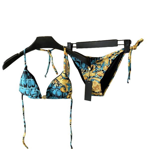 Holiday Bikini Ladies Swimwear High Waist Swimwears Set Classic Pattern Two Pice Set Girls Sexy Summer Suits, Blue
Holiday Bikini Ladies Swimwear High Waist Swimwears Set Classic Pattern Two Pice Set Girls Sexy Summer Suits, Blue