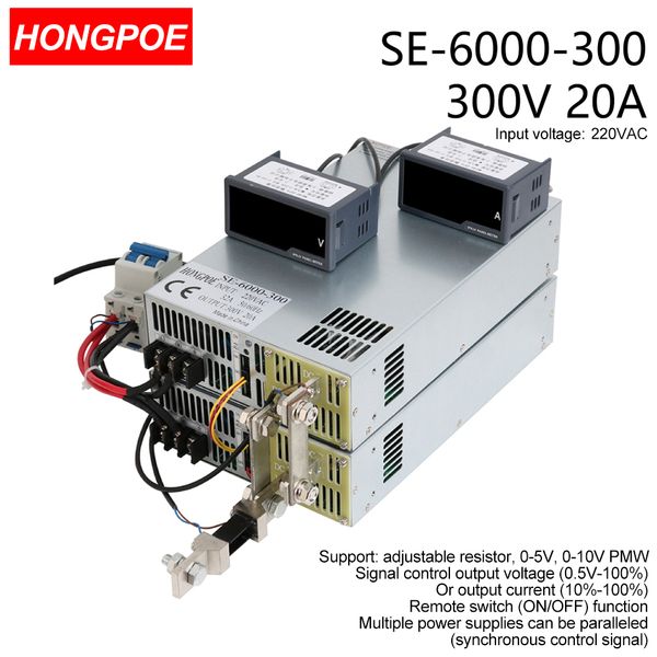 300V 20A 6000W Smps…