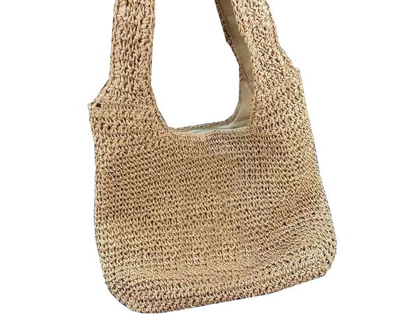 Original high-quality luxury designer woven women's handbag can be carried on one shoulder, backpack can be crossbody, free gift, Khaki
Original high-quality luxury designer woven women's handbag can be carried on one shoulder, backpack can be crossbody, free gift, Khaki