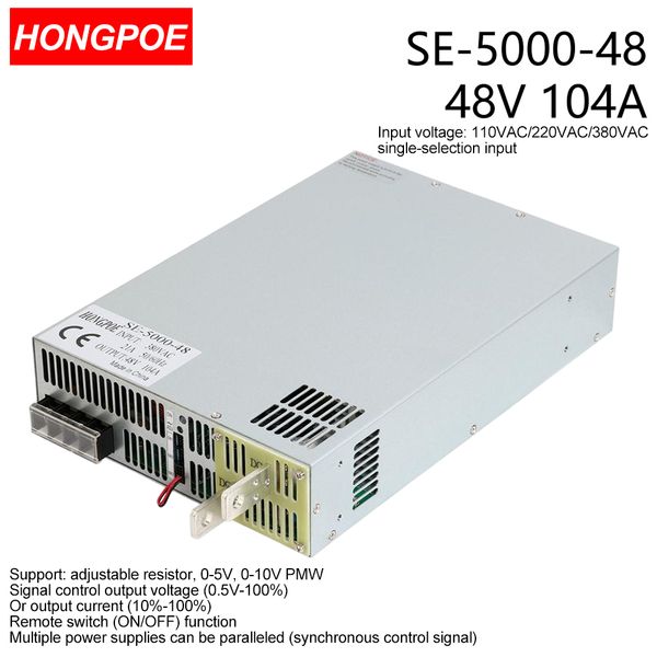 48V 104A 5000W Smps…