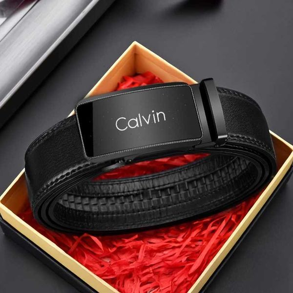 New Mens Automatic Buckle PU Belt Fashion Matching Mens Busin Casual Belt Tren Waist Accories Wholesale W251118