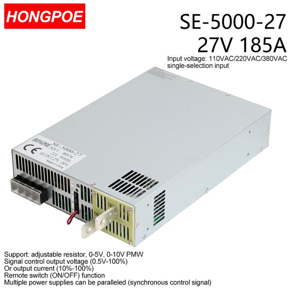 27V185A 5000W Smps …