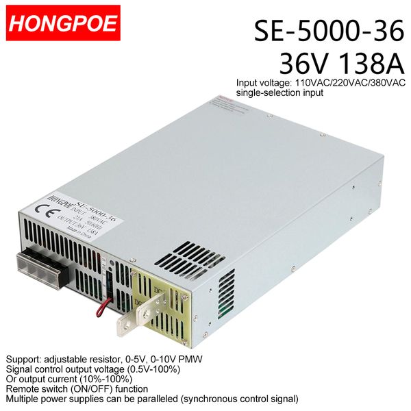36V 138.5A 5000W Sm…