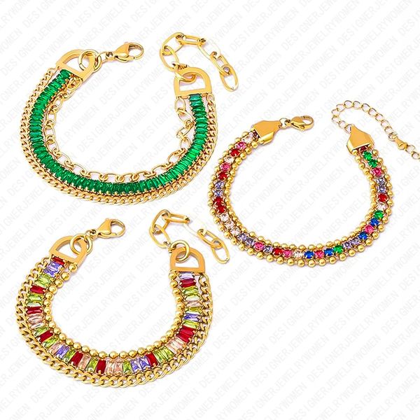 Designer Bracelet Bracelet for Women Colorful Diamond Bangle Tassel Chain Layered Bangles Luxury Jewlery Designer for Women Elegant Sparkling Timeless Gift
Designer Bracelet Bracelet for Women Colorful Diamond Bangle Tassel Chain Layered Bangles Luxury Jewlery Designer for Women Elegant Sparkling Timeless Gift