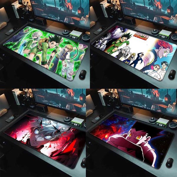 Anime Hunter x Hunters Mousepad HD Printing Computer Gamers Locking Edge Non-slip Mouse Pad XXL90x40cm Keyboard PC Desk PadM251119