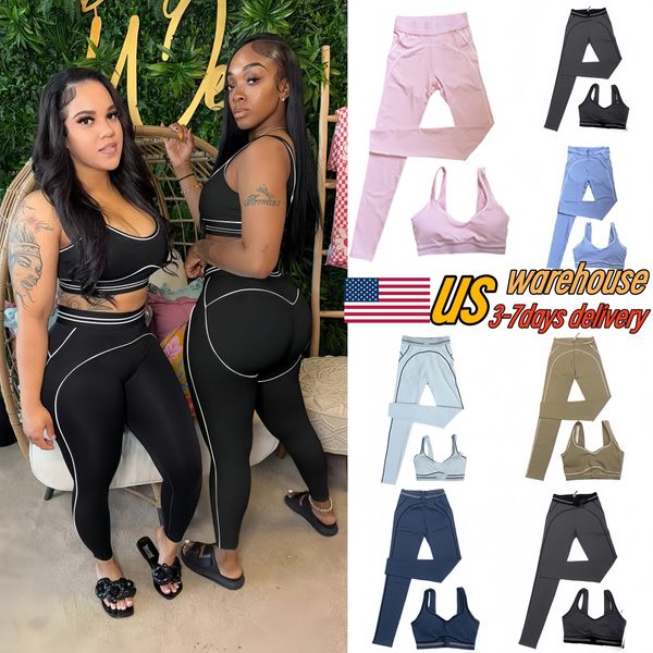 DHgate 2026 Gym Clothe Set 10A Set Heart Throb Bra Leggings Yoga Women Sets Gym workout set Short Sports Outfit Pants Shaping Waist Fiess Jogging Sportswear Running Wo sold by DHgate